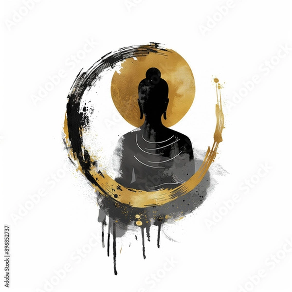 Obraz minimalist buddha