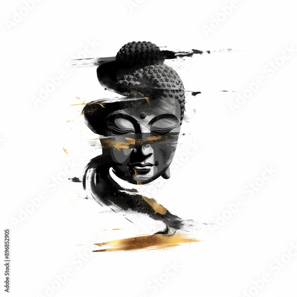 Obraz minimalist buddha