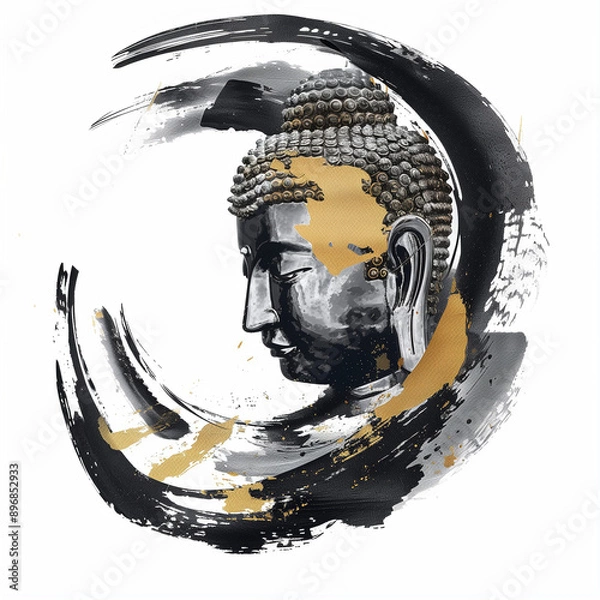 Obraz minimalist buddha