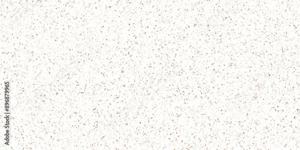Fototapeta Terrazzo flooring consists of chips of marble texture. quartz surface brown, white for bathroom or kitchen countertop. brown paper texture background. rock stone marble backdrop textured illustration.
