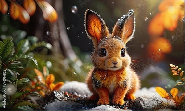 Fototapeta Mystical Bunny