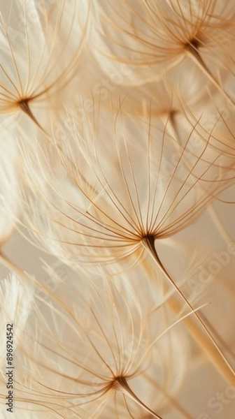 Obraz Delicate Dandelion Seeds Close-Up