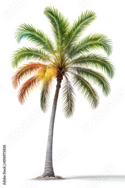 Fototapeta A palm tree
