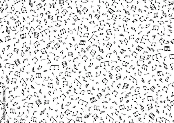 Obraz Bezproblemowe tło notatek