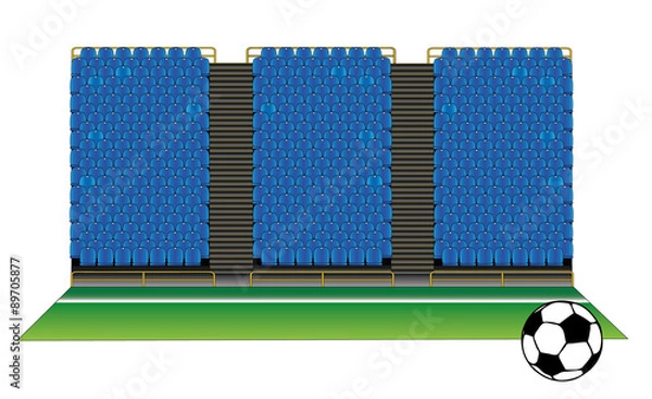 Fototapeta Football stadium