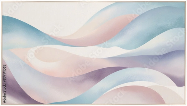 Fototapeta abstract background with waves