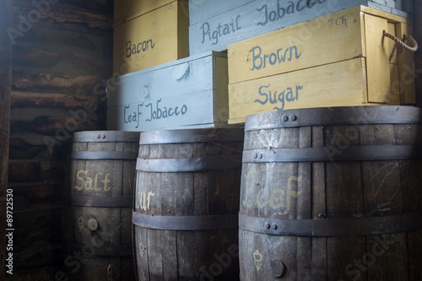 Obraz Ye Olde Food Barrels