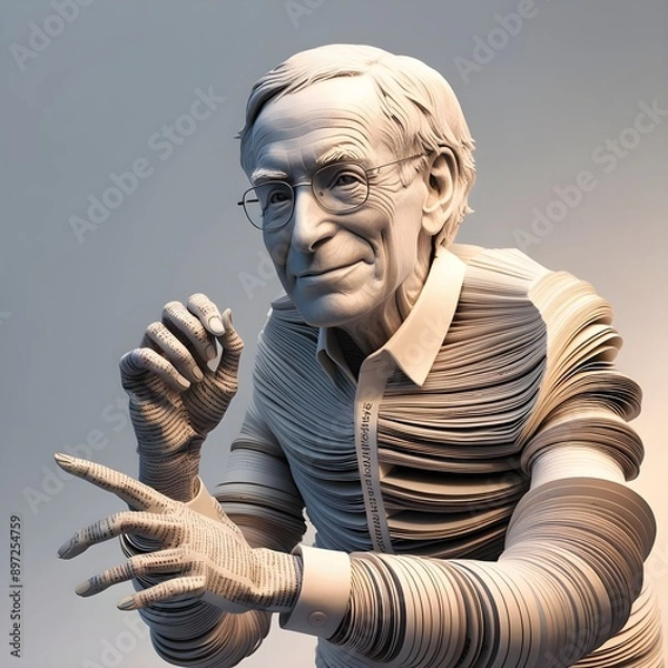 Fototapeta Animated Scientists