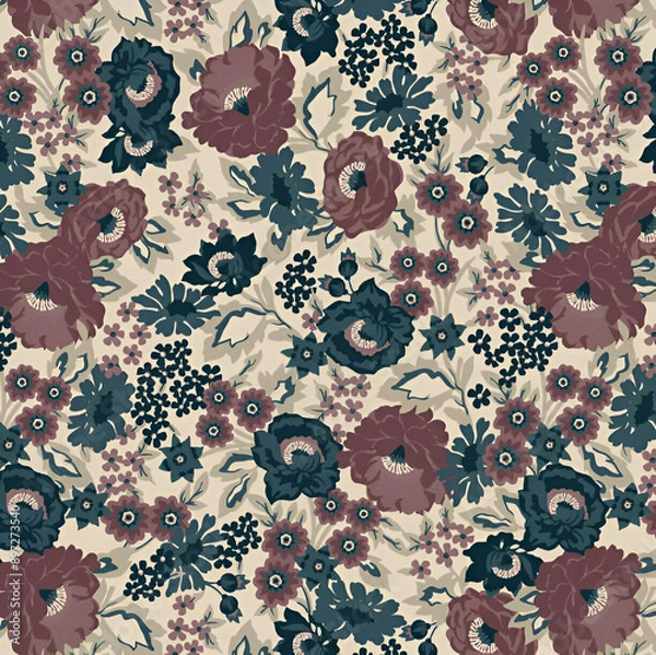 Obraz seamless floral pattern