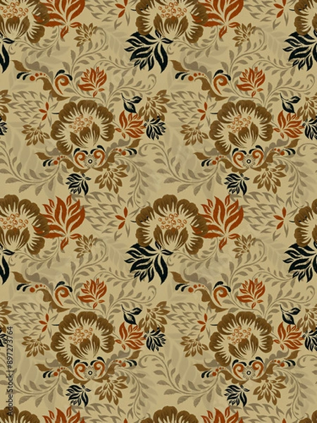 Obraz seamless floral background
