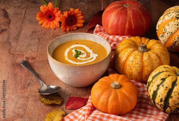 Fototapeta Pumpkin Soup