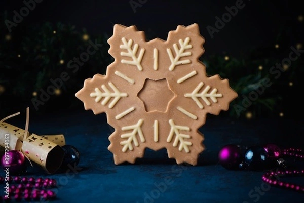 Fototapeta Biscoff Snowflake