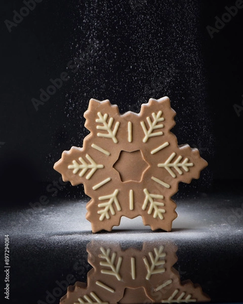 Fototapeta Biscoff Snowflake 