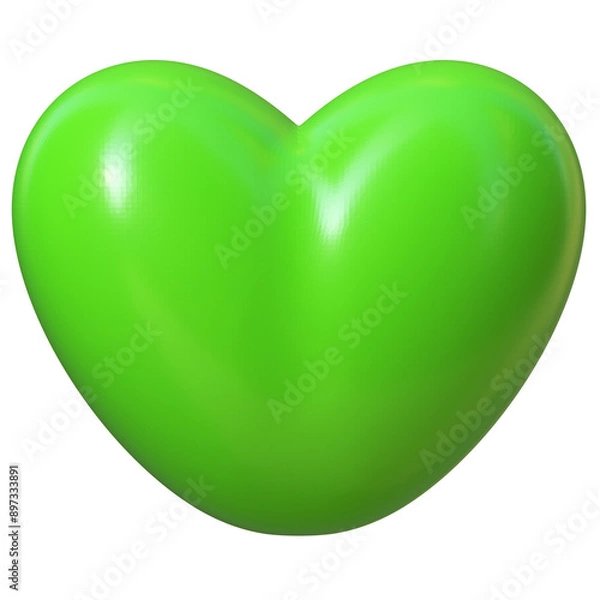 Fototapeta 3D Green Heart