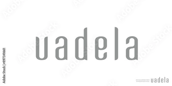 Fototapeta Elegant Minimalist Serif Alphabet Font Set – Modern and Classic Lettering
