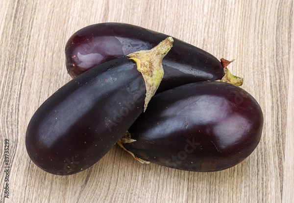 Fototapeta Raw eggplants