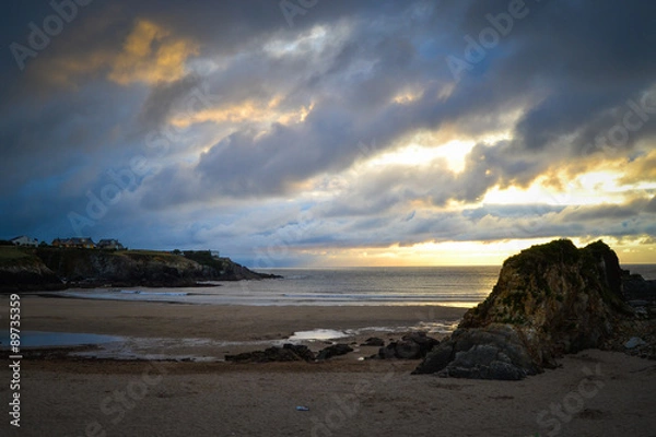 Fototapeta Playa atardecer