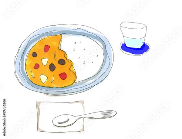 Obraz カレーライス