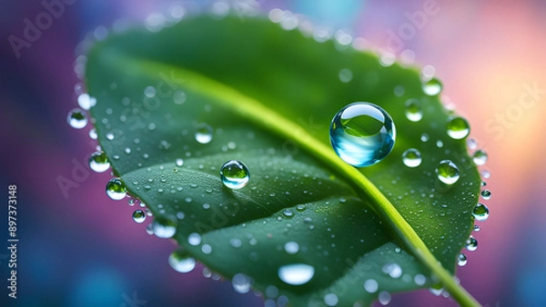 Obraz Closeup plants with blurred background