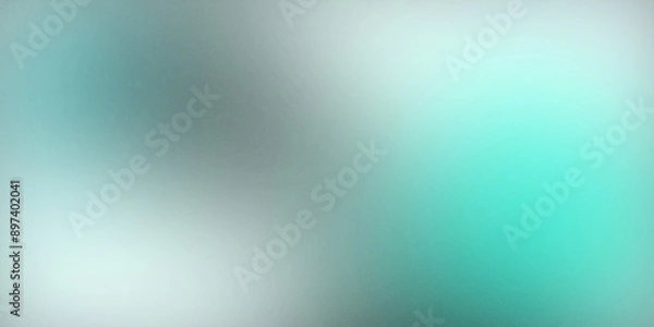 Fototapeta Abstract Background - Gradient Teal And Gray Digital Art