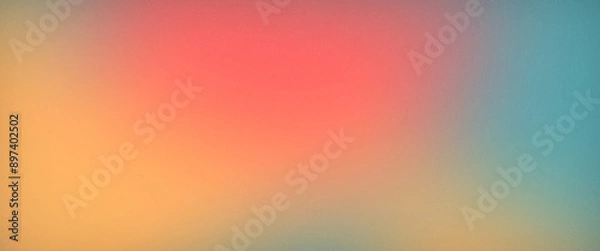 Fototapeta Abstract Background with Soft Hues of Peach, Yellow, and Blue