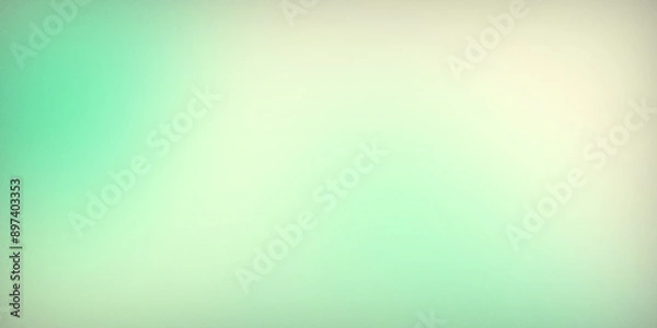 Fototapeta Abstract Green and Beige Gradient Background Illustration