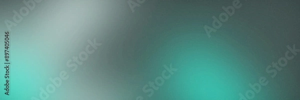 Fototapeta Abstract Green and Gray Gradient Background