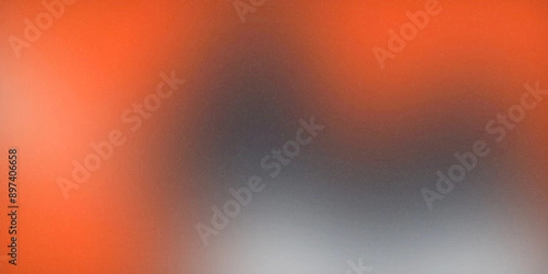 Fototapeta Abstract Background with Gradients of Orange, Gray, and White
