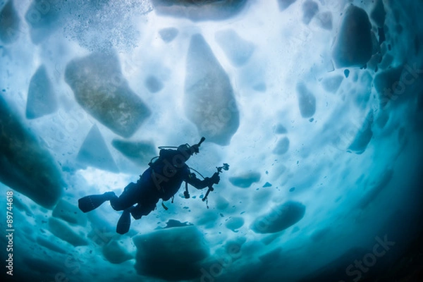 Fototapeta under Ice