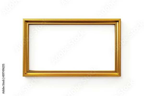Obraz Horizontal Elegant Gold Picture Frame