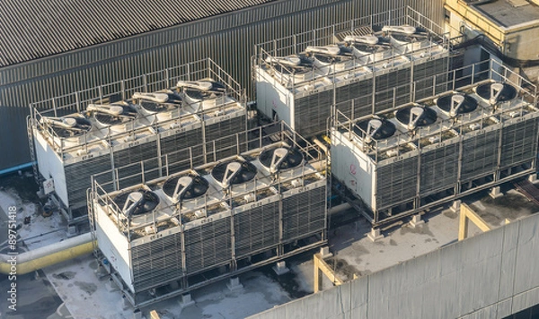 Obraz Building air conditioner.