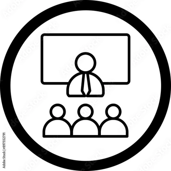 Obraz Faculty Icon Design