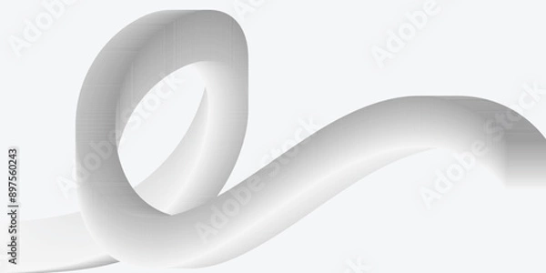 Obraz WHITE GRAY GRADIENT SPIRAL BACKDROP BACKGROUND FOR WEB BANNER AND CORPORATE BUSINESS PRESENTATION