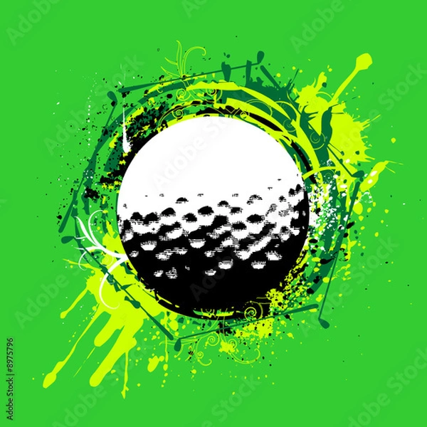 Fototapeta golf vector
