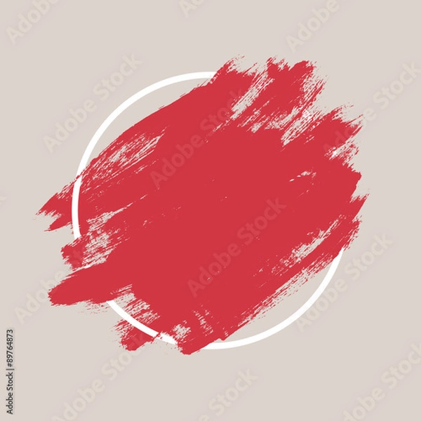 Obraz Abstract textured ink brush background