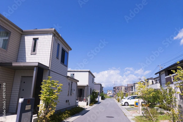 Fototapeta 新築分譲住宅街　イメージ