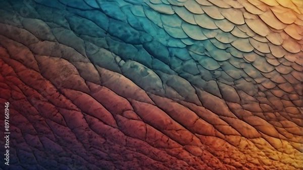Fototapeta Elegant Background with Gradient Blends Shifting from Cool to Warm Tones