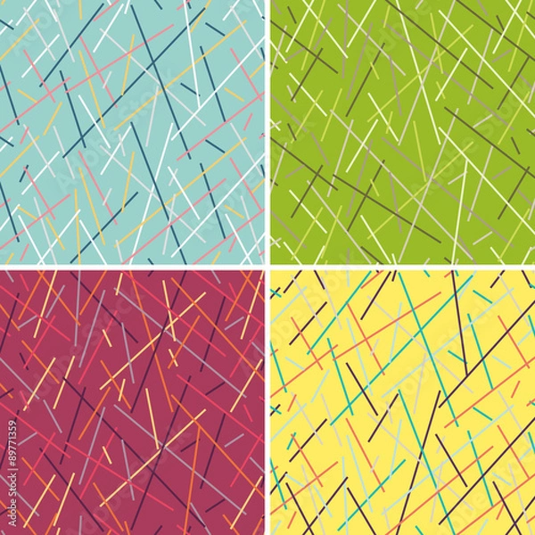 Obraz Stylish geometric striped background.