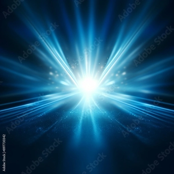 Fototapeta abstract background with rays
