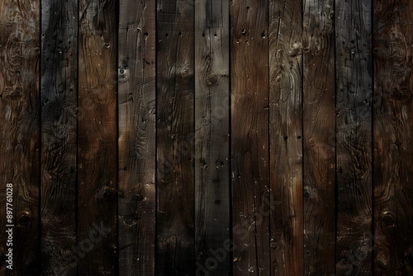 Fototapeta design of dark wood background
