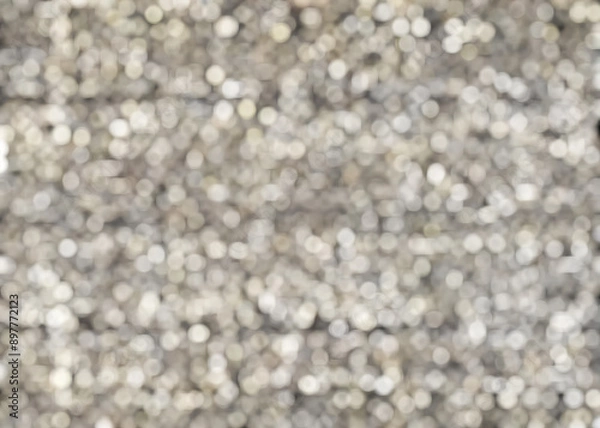 Obraz Abstract gray bokeh background in defocus