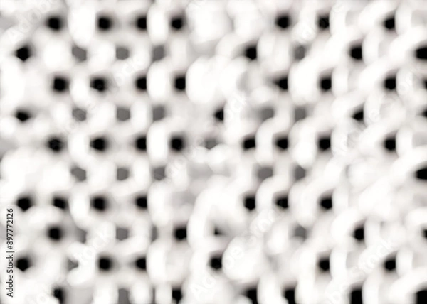 Obraz Abstract mesh black and white background