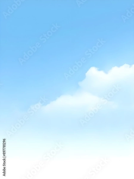 Fototapeta abstract backdrop with blue sky