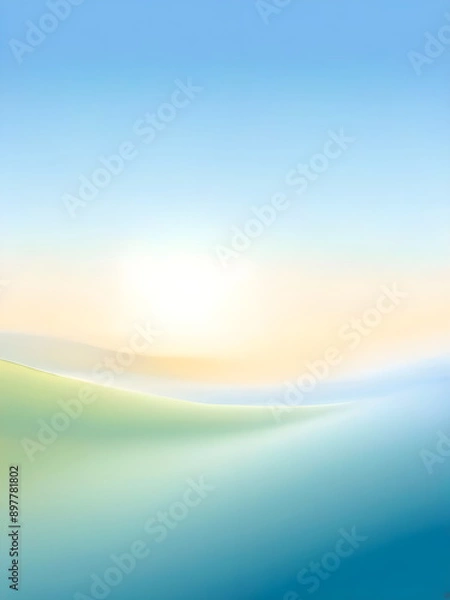 Fototapeta abstract backdrop with blue sky