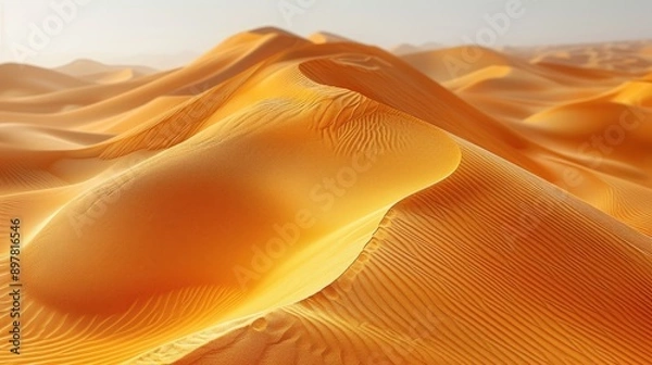 Obraz Photograph the texture of sand dunes