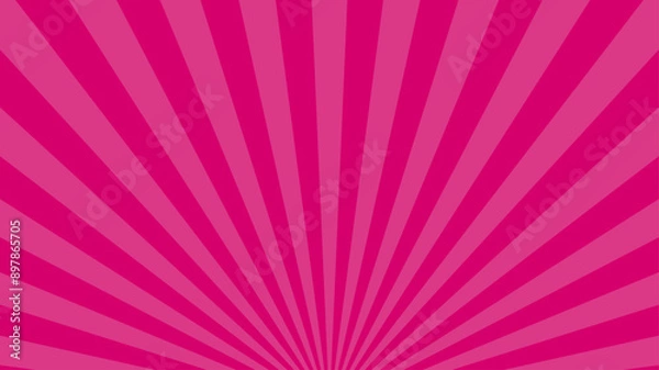 Obraz 放射線　背景　シンプル　ピンク　ベクター