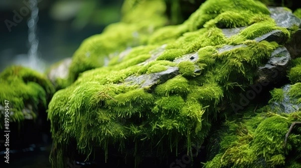 Fototapeta lush jungle texture