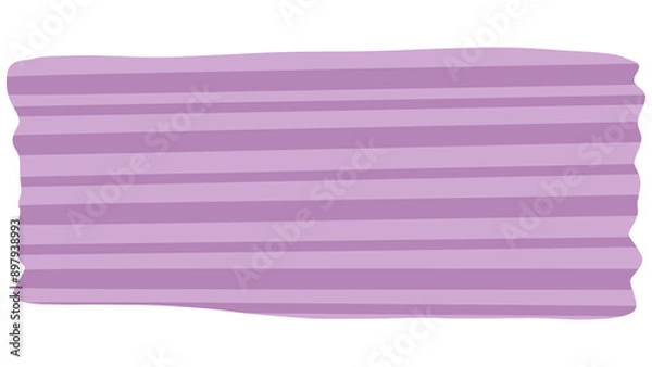 Obraz pink ribbon isolated on white