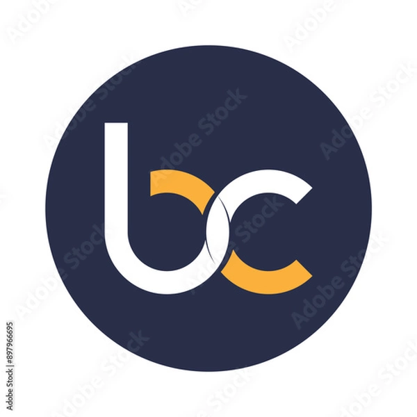 Fototapeta Web line modern color full logo design