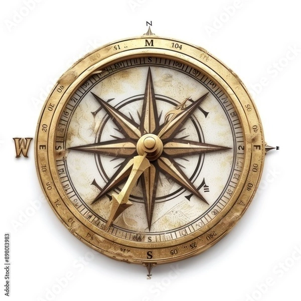 Fototapeta Vintage Compass